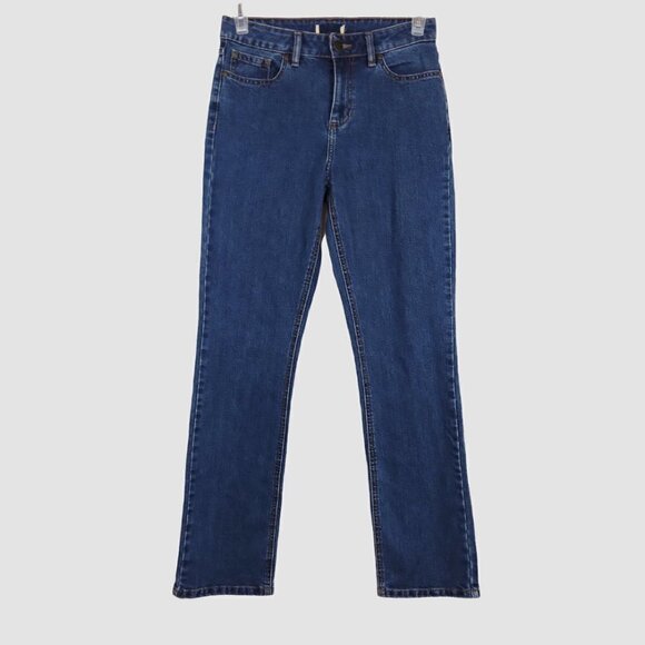 Blue Mountain | Med Wash Denim Straight Leg Jeans | Size 6 - Picture 1 of 6